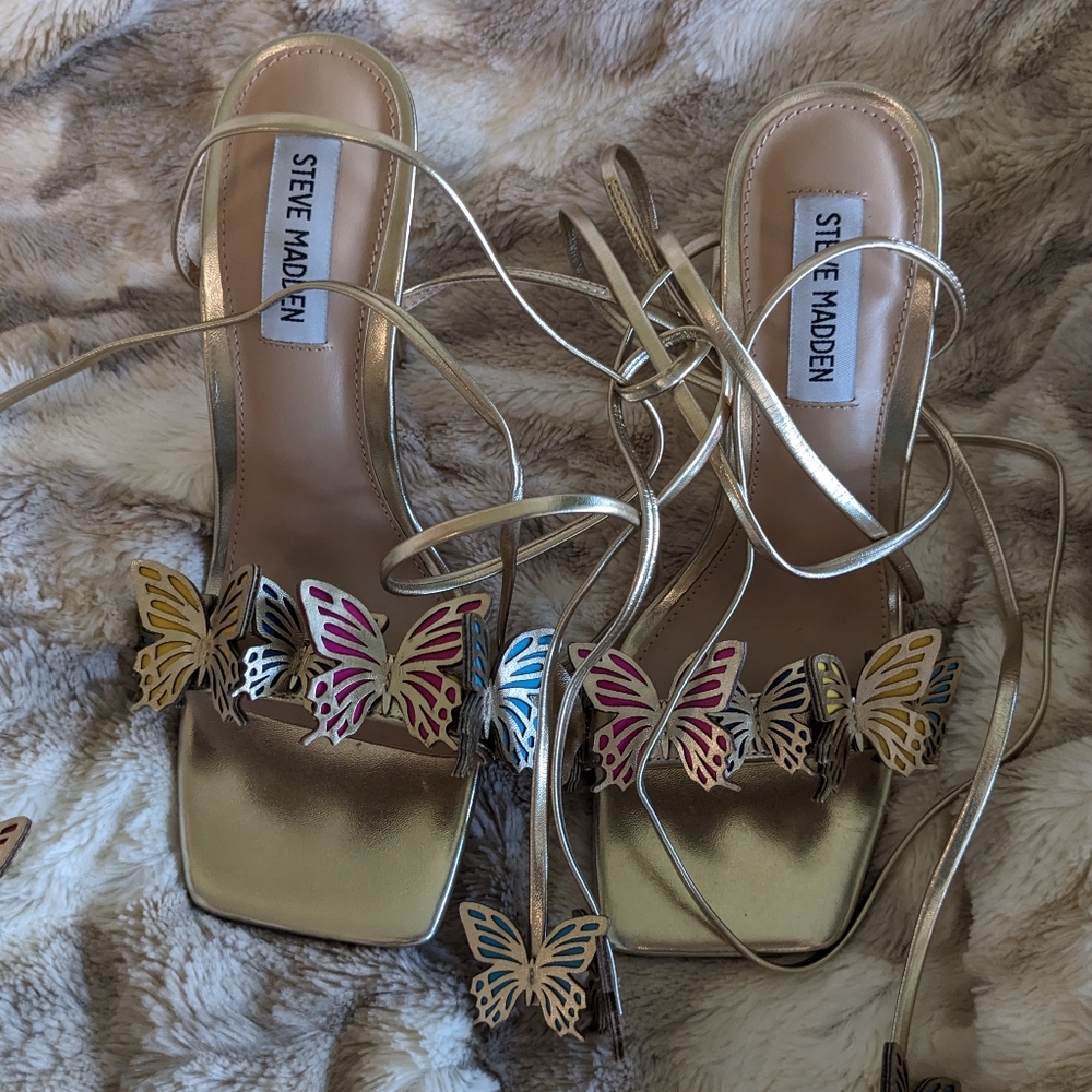 Steve Madden Butterfly Heels